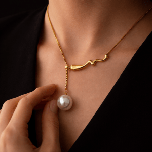 golden-wave-pearl-necklace