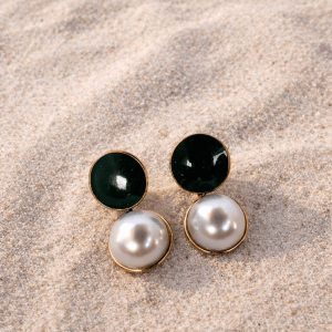 emarald-green-pearl-drop-earring